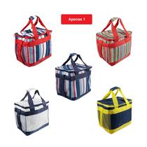 Bolsa Térmica 12 Latas em Poliéster Cores Sortidas Bel Bolsa Térmica 12 Latas em Poliéster Cores Sortidas Bel