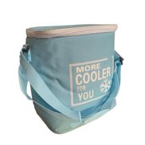 Bolsa Termica 21.5x14.5x23 Cm 8 Litros Azul Top Rio