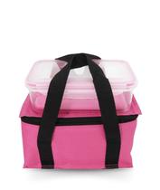 Bolsa Térmica 2,1L em 100% Poliéster C/Bloco Gelo e Pote em Plástico Casita Bolsa Térmica 2,1L em 100% Poliéster C/Bloco Gelo e Pote em Plástico Casita