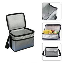 Bolsa termica 22 litros cooler grande dobravel sacola praia bag bolsa caixa lancheira portatil cerveja lanches bebidas