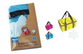 Bolsa Térmica 2,4 Litros Com Bloco De Gelo Ecológico Bolsa Térmica 2,4 Litros Com Bloco De Gelo Ecológico