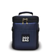 Bolsa Térmica 2go Bag Sport Kids para 2,7 litros Navy - TOTAL LUXO