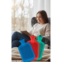 Bolsa Térmica 2L Água Quente/Fria Borracha Alívio Dores