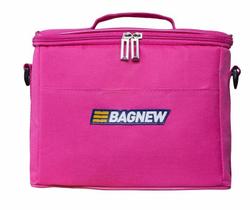 Bolsa Térmica 4 Potes - Economic Grande - Cor: Rosa Bolsa Térmica 4 Potes - Economic Grande - Cor: Rosa