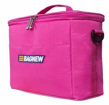 Bolsa Térmica 4 Potes - Economic Grande - Cor: Rosa Bolsa Térmica 4 Potes - Economic Grande - Cor: Rosa