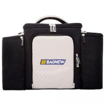 Bolsa Térmica 4 Potes - Preta Branco Fashion - Padrão: Único Bolsa Térmica 4 Potes - Preta Branco Fashion - Padrão: Único