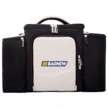 Bolsa Térmica 4 Potes - Preta com Branco Fashion - Padrão: Único Bolsa Térmica 4 Potes - Preta com Branco Fashion - Padrão: Único