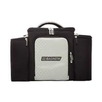 Bolsa Térmica 4 Potes - Preta com Prata Fashion - Bag New Bolsa Térmica 4 Potes - Preta com Prata Fashion - Bag New