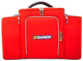 Bolsa Térmica 4 Potes - Vermelho com Cinza Único Bolsa Térmica 4 Potes - Vermelho com Cinza Único