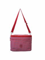 Bolsa Térmica 6 L Marmita Viagens Praia 6 Latas Vermelho