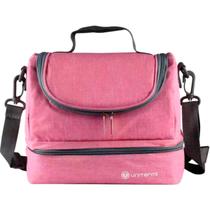 Bolsa Térmica 6L Pratfit Lancheira Com Alça Para Marmita Frutas Frasqueira Fitnes Compacta Unitermi