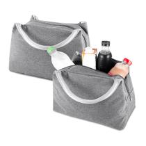 Bolsa Térmica 7L Poliéster Revestimento Alumínio com Zíper Costurada Bolsa Térmica 7L Poliéster Revestimento Alumínio com Zíper Costurada