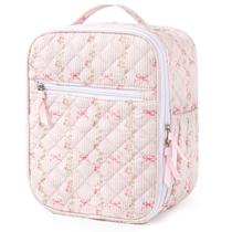 Bolsa Térmica Acolchada Aileam para Almuerzo para Mujer, Impermeable, Rosa