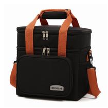 Bolsa Térmica Alça Feminina Trabalho Academia Lancheira