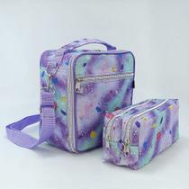 Bolsa Térmica Amora com Estojo Duplo Alto - Estampa Universo Bolsa Térmica Amora com Estojo Duplo Alto - Estampa Universo