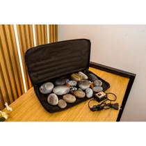 Bolsa Térmica Aquecedor Pedras Quentes Vulcânicas Basálticas