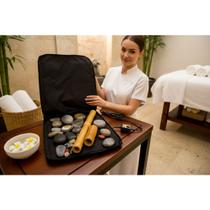 Bolsa Térmica Aquecedora Para Pedra Quente Vulcânica Massagem Spa