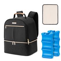 Bolsa Térmica Babeyer para Leite Materno - Com Bolsa de Gelo para 6 Garrafas