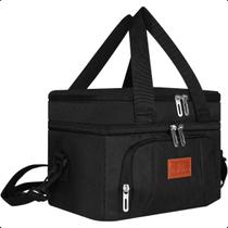 Bolsa Termica Bag Cooler Multiuso até 30 Latas 2 Andares 24L