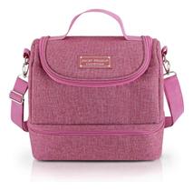 Bolsa Térmica c/ 2 Compartimentos CONCEPT - Rosa Bolsa Térmica c/ 2 Compartimentos CONCEPT - Rosa