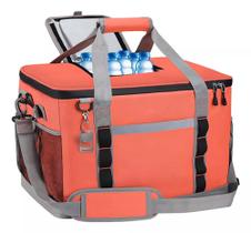 Bolsa Termica Caixa Cooler Grande 48 Litros 75 Latas Premium