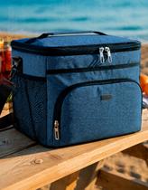 Bolsa Termica Camping Parque Lazer Espaçosa 15L Impermeavel Lancheira Mantem Temperatura
