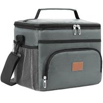Bolsa Termica Camping Parque Lazer Espaçosa 15L Impermeavel Lancheira Mantem Temperatura