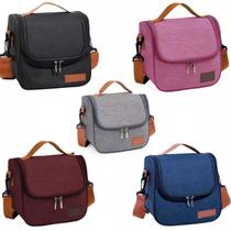 Bolsa Térmica Com Alça Lanche Bebida Lancheira Portátil Trabalho Fitness