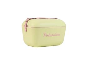 Bolsa Térmica Cooler Alça Em Couro 20 Litro Floresta Dourado