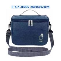 Bolsa Termica Cooler Fitness Bebida Agua Marmita Lanche Cerveja P, M ou G