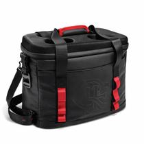 Bolsa Térmica Cooler Flamengo Com Alça Tiracolo Tampa Porta Copo