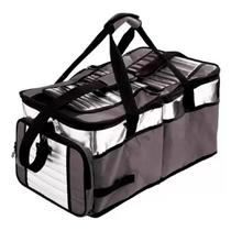 Bolsa Térmica Cooler Mor 48 Litros / 64 Latas Com 2 Divisórias Ref - 3623 - 26Cm(A) x 31Cm(L) x 56Cm(C)