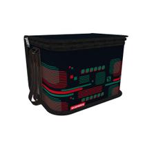 Bolsa termica cooler para bebidas e alimentos pop 9,5l - vermelha