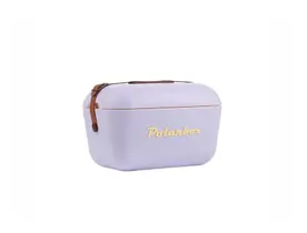 Bolsa Térmica Cooler Retrô Com Alça Em Couro 12 Litros - Polarbox