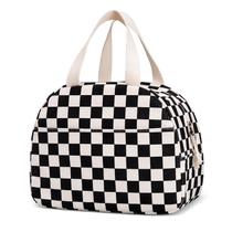 Bolsa Térmica de Almuerzo de Pana Aislada para Mujeres