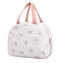 Bolsa Térmica de Almuerzo de Pana para Mujer