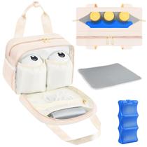 Bolsa térmica de leite materno, bomba vestível PIIOSER com sorvete Bolsa térmica de leite materno, bomba vestível PIIOSER com sorvete
