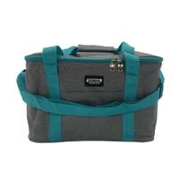 Bolsa Térmica de Mão 18L Cinza e Verde N230636-2 - Sannea