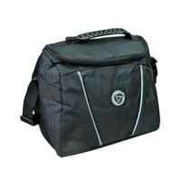 Bolsa térmica de poliester com alça ajustável e forro de alumínio Bolsa térmica de poliester com alça ajustável e forro de alumínio