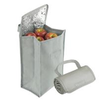 Bolsa Térmica Dobrável Interior Alumínio 4,8L Cinza Bolsa Térmica Dobrável Interior Alumínio 4,8L Cinza