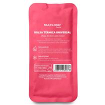 Bolsa Térmica Em Gel Rosa Para aquecer ou resfriar Material não congela Multilaser - HC355