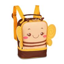 Bolsa Térmica Escolar Infantil Meninas Abelinha e Borboleta -