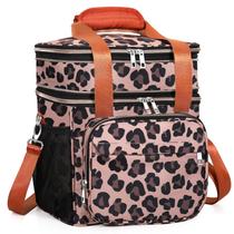 Bolsa Térmica Expandible GLENKEY Doble Piso 16L Leopardo Bolsa Térmica Expandible GLENKEY Doble Piso 16L Leopardo