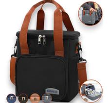 Bolsa Térmica Feminina Masculina Marmita Lanche Bebida Grande Capacidade Para Piquenique fitness
