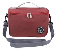 Bolsa Térmica Feminina Masculina Marmita Lancheira Alça Frasqueira Academia Treino - LB Bolsas