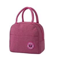 Bolsa Térmica Feminina Masculina Porta Marmita Lanche Bebida Eco Logo de Animais