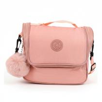 Bolsa Térmica Feminina Nylon Lancheira Marmiteira com Alça Transversal Elegante Leve Frasqueira Luxo Bolsa Térmica Feminina Nylon Lancheira Marmiteira com Alça Transversal Elegante Leve Frasqueira Luxo
