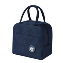 Bolsa Térmica Fitness Fit Lancheira Porta Marmita Azul