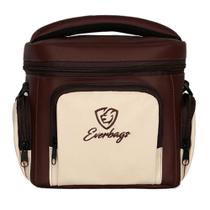 Bolsa Térmica Fitness Frasqueira de Mão Alimentar Dieta Treino Lancheira Marmita Academia Grande