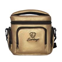 Bolsa Térmica Fitness Lancheira Marmita Portátil Garrafa Bebidas Frasqueira Viagem Passeio
